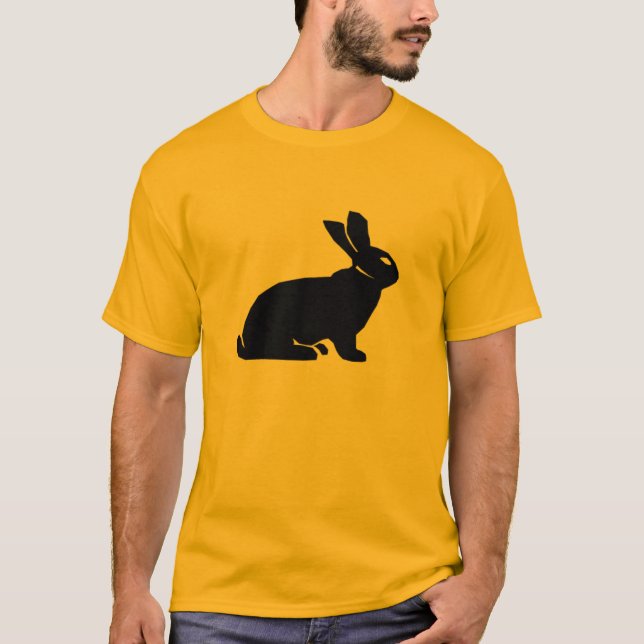 Gult/Orange Bunny T Shirt (Framsida)