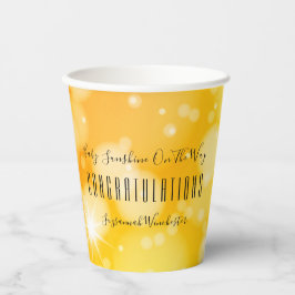 Gult Orange Könsneutralmall Babykläder