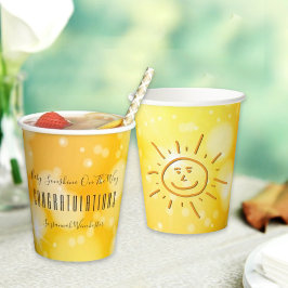 Gult Orange Könsneutralmall Babykläder