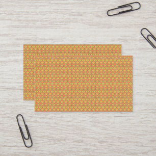 Gult, orange och brunt innerförpackning pappra lak visitkort