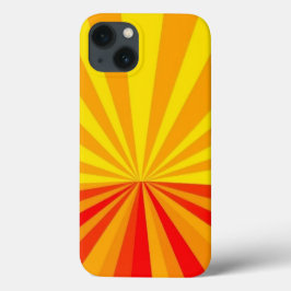 Gult, Orange och Red Rays Mönster Mobile