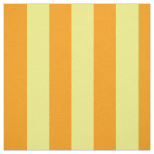 Gult Orange Rand Mönster Design Tyg