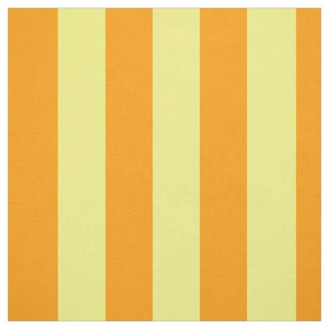 Gult Orange Rand Mönster Design Tyg (Provkarta)