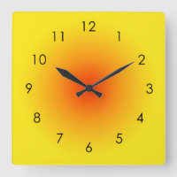 Gult Orange Sunny Gradient Ombre Aura