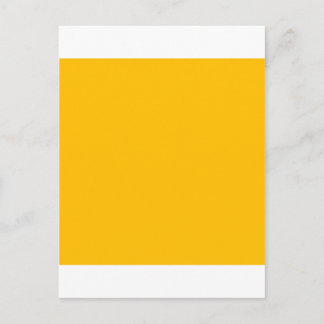 Gult Orange Vykort