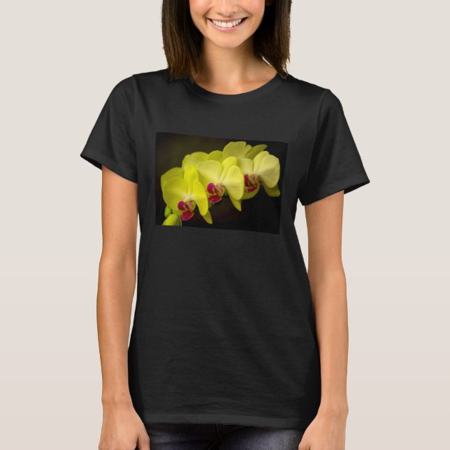 Gult Orchid - T-skjorta T-shirt (Framsida)
