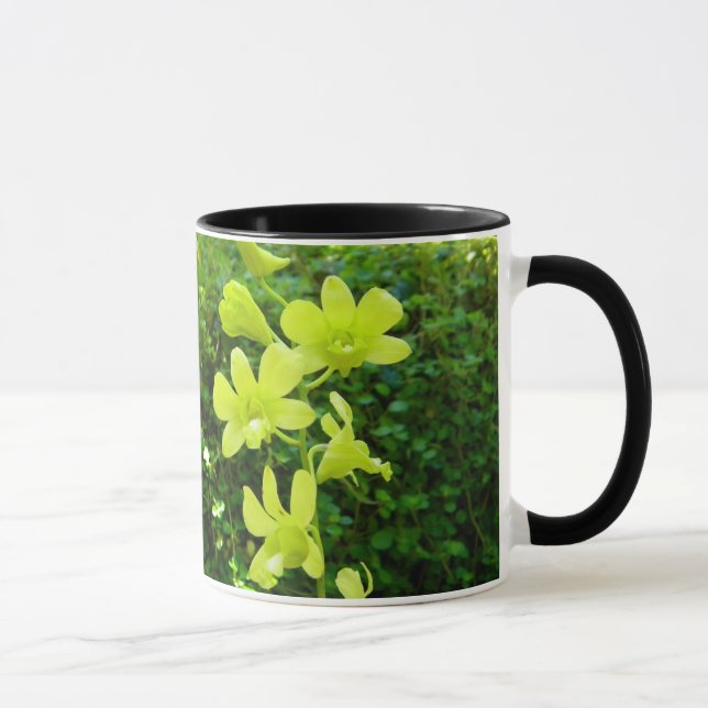 Gult Orchids Mugg (Höger)