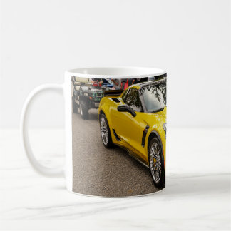 Gult paket Chevrolet Corvette för C7 z07 Kaffemugg