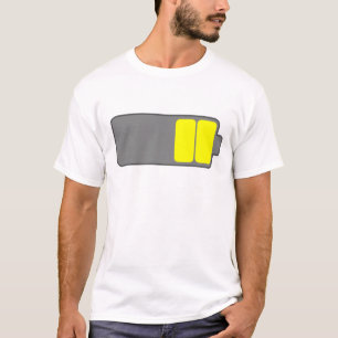 Gult Pappa batteri T Shirt