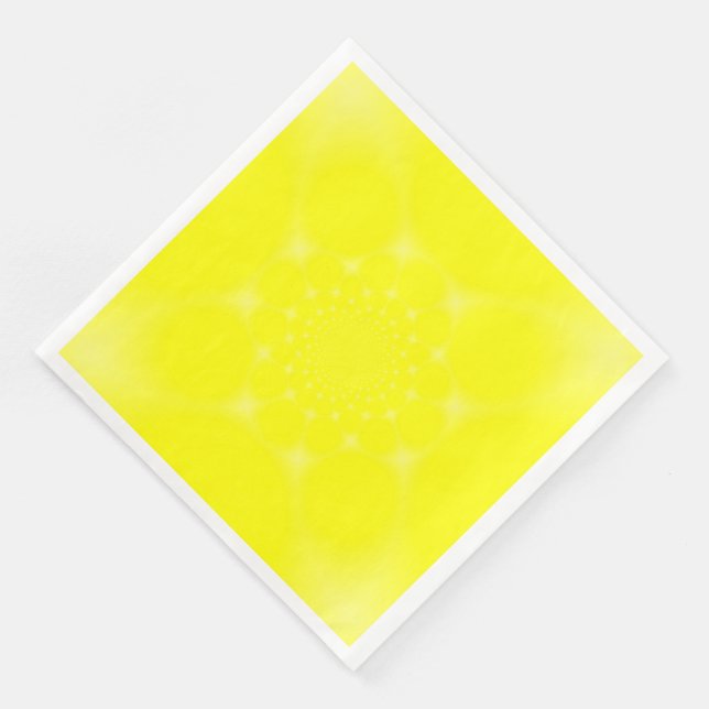 Gult Pappersservett (Hörn)