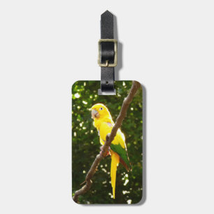 Gult Parrot Bagagebricka