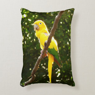 Gult Parrot Prydnadskudde