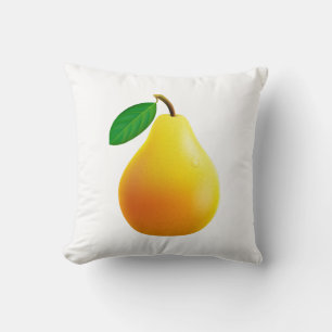 Gult Pear Dekorativ kudde