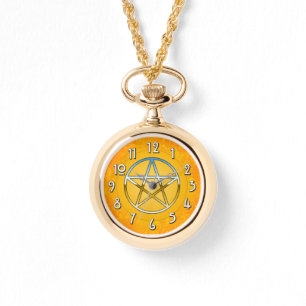 Gult Pentacle Armbandsur