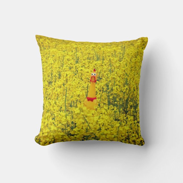 Gult Pillow! Kudde (Framsida)