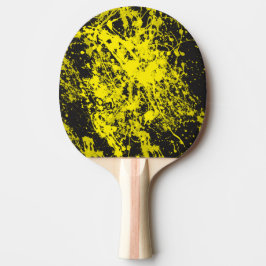 gult Ping Pong Paddle Pingisracket