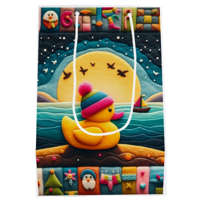 gult Plastic anka (Baksidan)