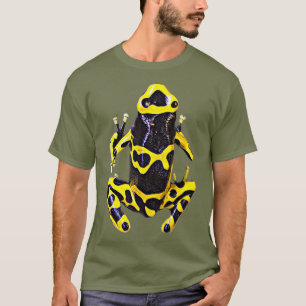 Gult Poison Arrow Frog Design Poison Dart Tee
