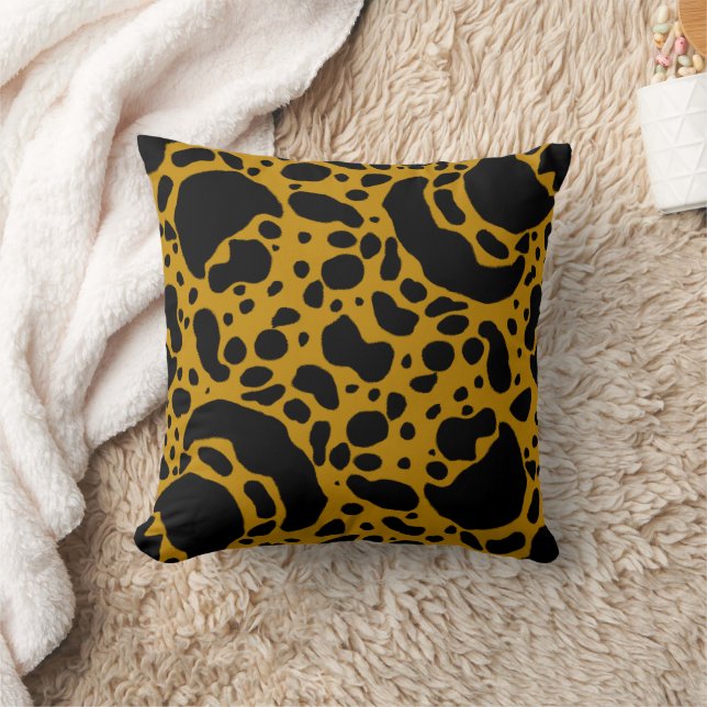 Gult Poison Dart Frog Kudde (Filt)