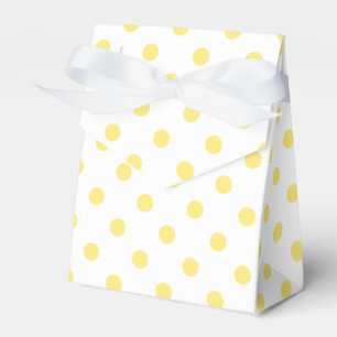 Gult Polka dots Mönster Presentaskar