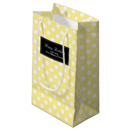 Gult Polka dots Personlig