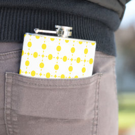 Gult Polka dots, Polka Dot Mönster, Dit, Dit Fickplunta