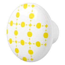 Gult Polka dots, Polka Dot Mönster, Dit, Dit Knopp