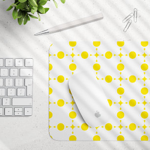 Gult Polka dots, Polka Dot Mönster, Dit, Dit Musmatta
