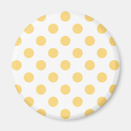 Gult-polkadoter Magnet