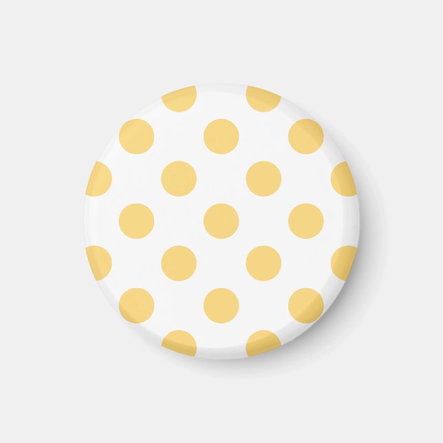 Gult-polkadoter Magnet (Framsidan)