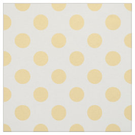 Gult polkadoter tyg