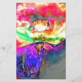 Gult Poppy Brevpapper