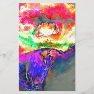 Gult Poppy Brevpapper