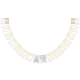 Gult posmöhippa fotobuntning av flaggor