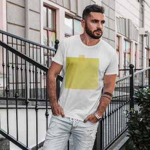 Gult postar det noterar manar T-tröja Tee Shirt
