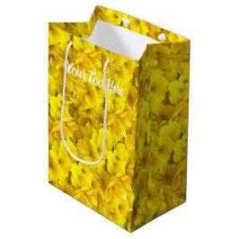 Gult Primrose Flowers Mönster