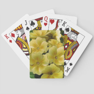 Gult Primrose Vår blommor Casinokort