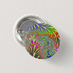 Gult Rainbow Melt Knapp