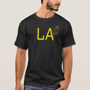 Gult Ram La Blue California Los Angeles 1 T Shirt