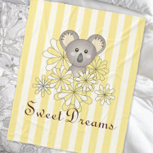 Gult Rand Cute Baby Koala Bear Kids