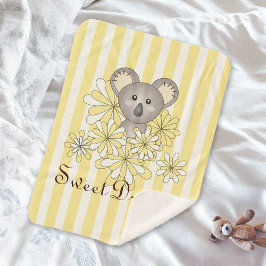 Gult Rand Cute Baby Koala Kids