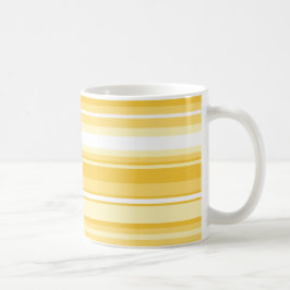 Gult rand kaffemugg