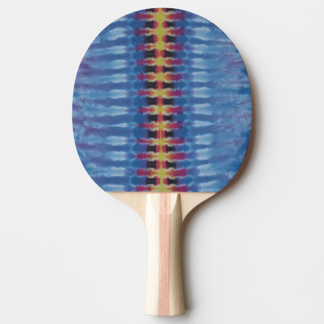 Gult Rand Tie Dye Pingisracket (Framsidan)