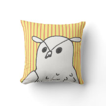 Gult Rand Woodland Bird Art Cute Uggla