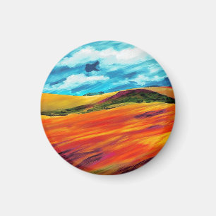 Gult Red Backe Magnet