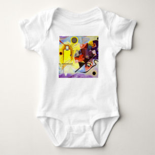Gult Red Blue Kandinsky Abstrakt Painting T Shirt