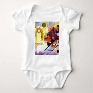 Gult Red Blue Kandinsky Abstrakt Painting Tee