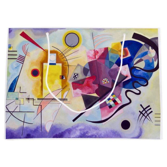 Gult Red Blue, Wassily Kandinsky (Framsidan)