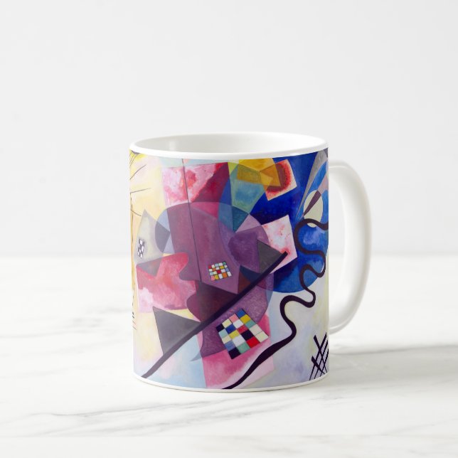 Gult Red Blue, Wassily Kandinsky Kaffemugg (Framsida höger)