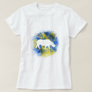 Gult Rhinoceros T Shirt